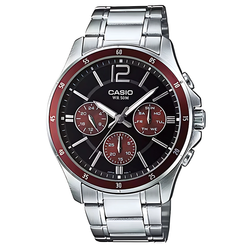 RELOJ CASIO MTP-1374D-5AV HOMBRE - ANALOGO - 1