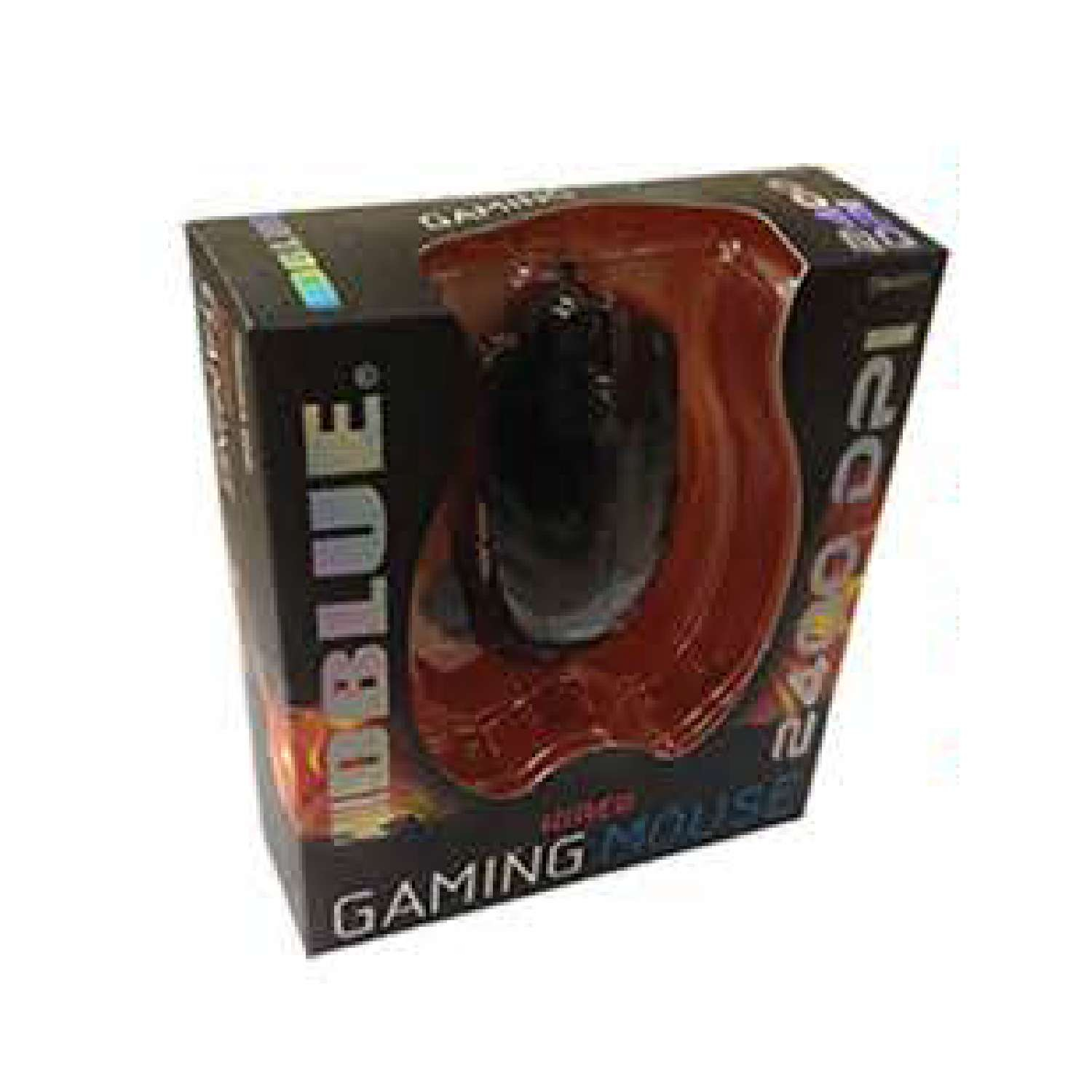 GAMING MOUSE 2400DPI USB - BLACK - 2