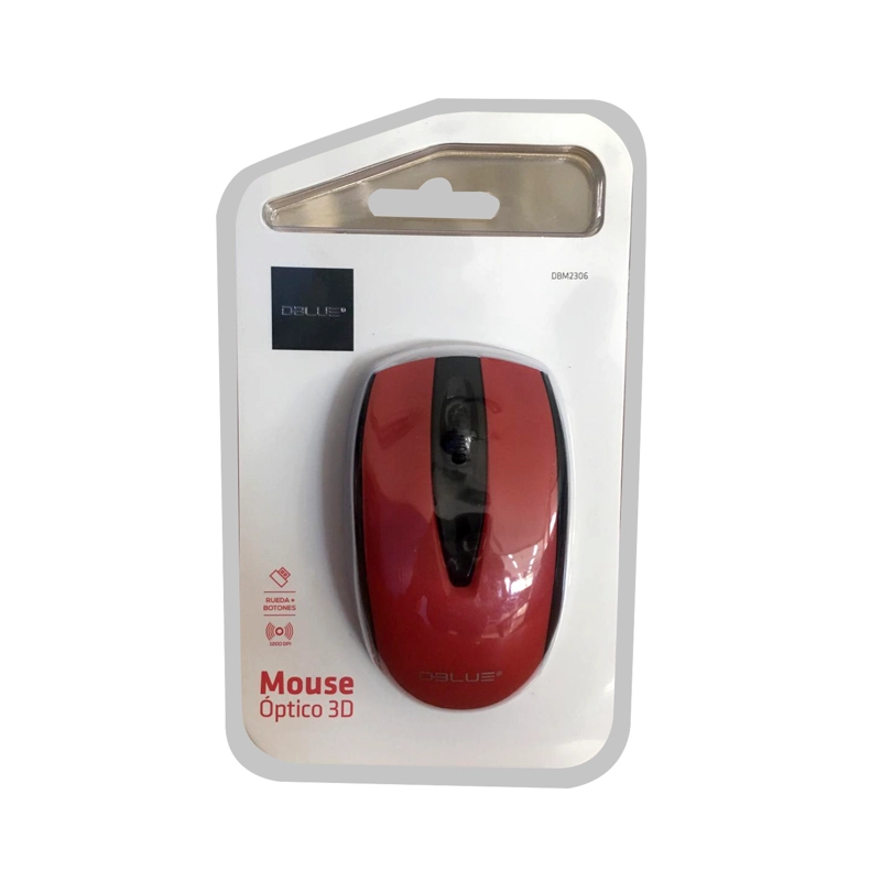 MOUSE INALAMBRICO DE 1200 DPI - RED - 4