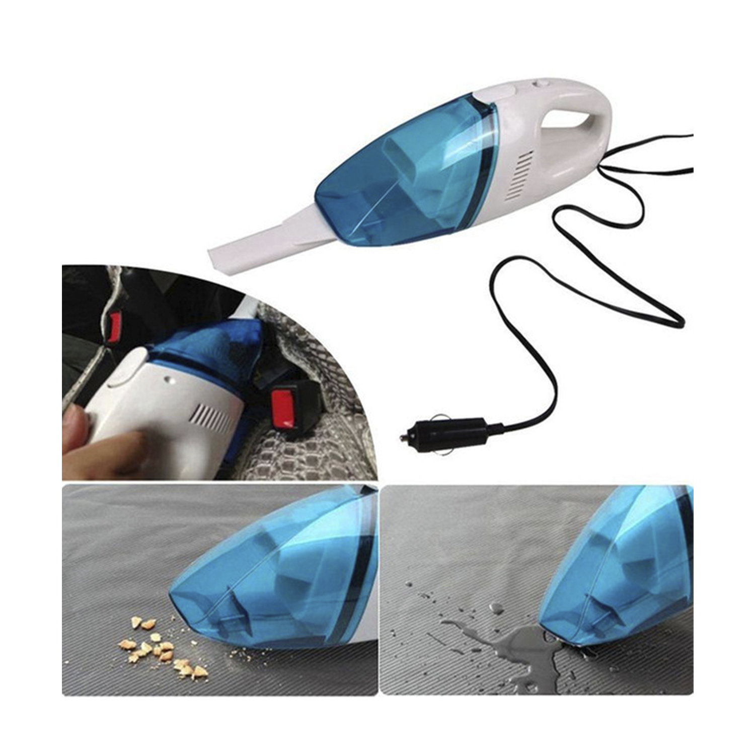 ASPIRADORA PARA AUTO PORTATIL 12V 60W - 2