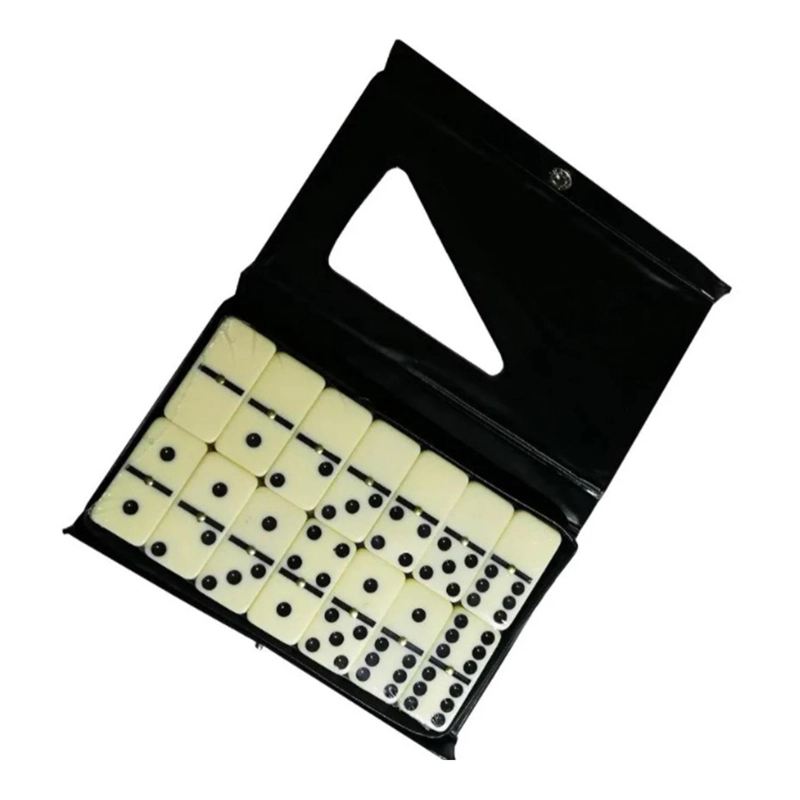 JUEGO DOMINO CLASICO 28 PIEZAS 40X20X6MM - 1