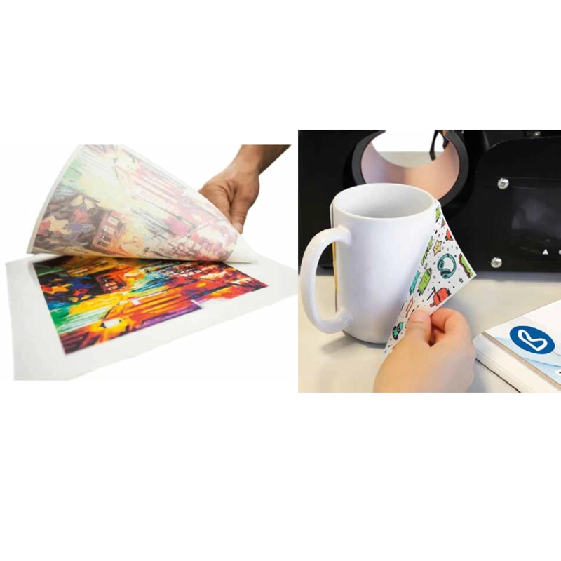 PAPEL PARA SUBLIMACIÓN PACIFIC COLOR 100 HOJAS PROFESIONAL 100 HOJAS A4 - 3