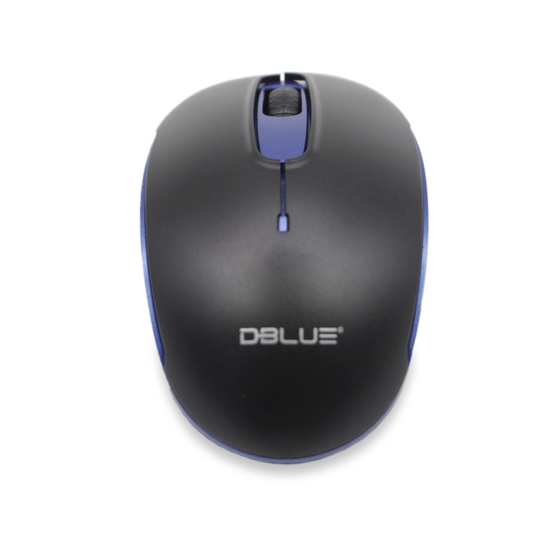 MOUSE INALÁMBRICO DBLUE 2.4 GHZ 1000 DPI USB 4 BOTONES BLUE - 2