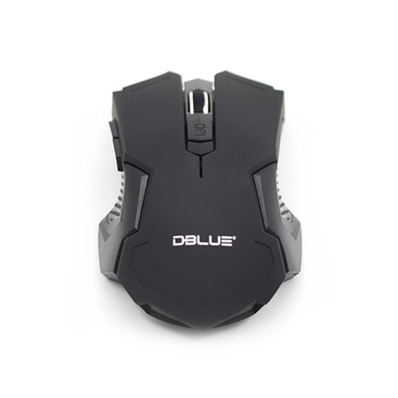 MOUSE INALÁMBRICO DBLUE 2.4 GHZ 1000 DPI USB 4 BOTONES BLACK - 1