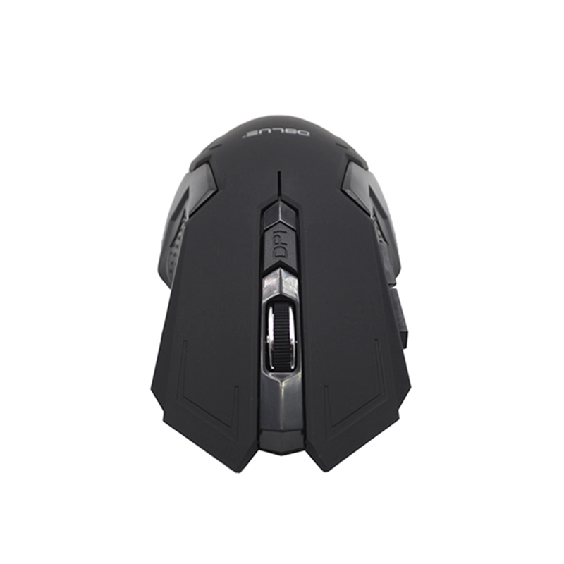 MOUSE INALÁMBRICO DBLUE 2.4 GHZ 1000 DPI USB 4 BOTONES BLACK - 2