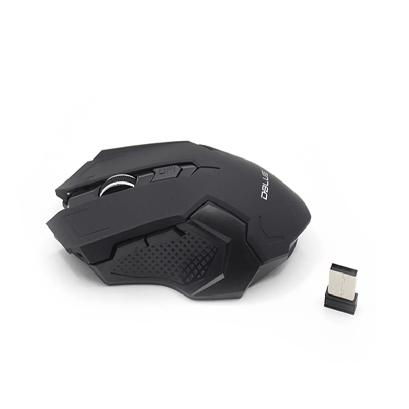MOUSE INALÁMBRICO DBLUE 2.4 GHZ 1000 DPI USB 4 BOTONES BLACK - 3