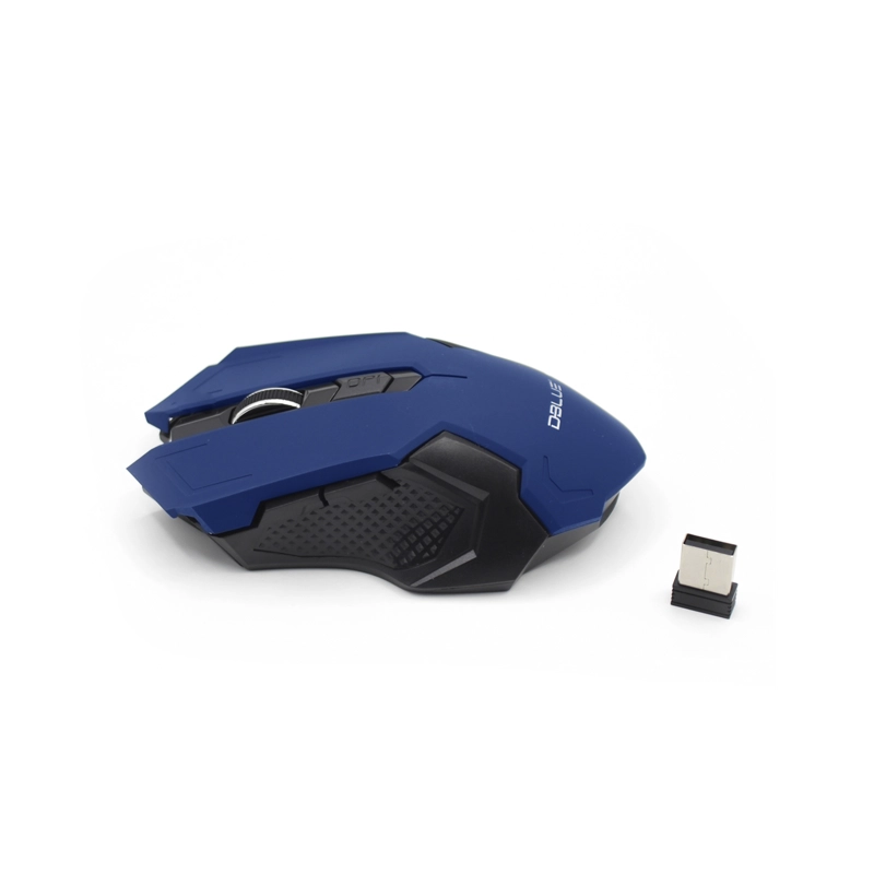 MOUSE INALÁMBRICO DBLUE 2.4 GHZ 1000 DPI USB 4 BOTONES BLUE - 2
