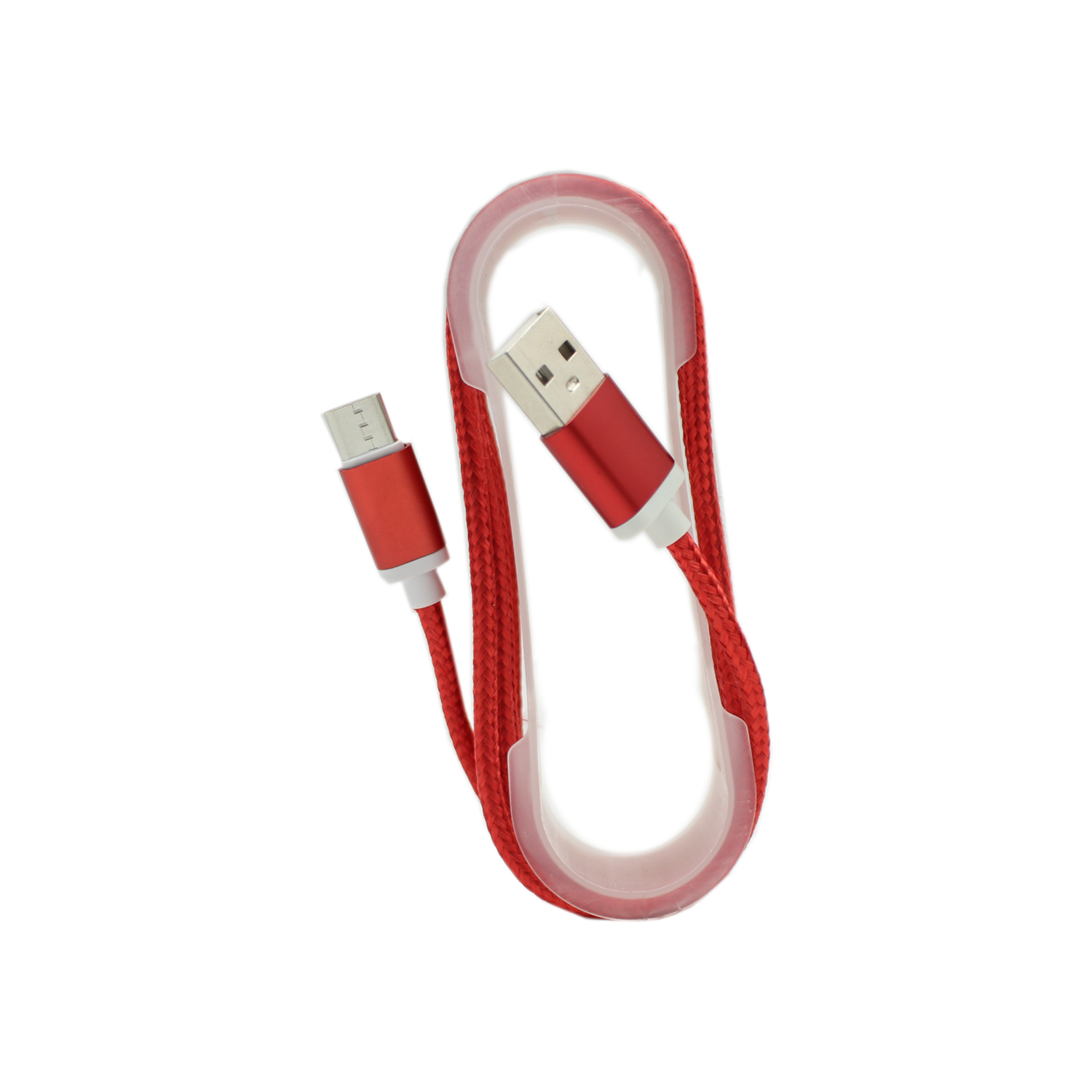 CABLE USB A TIPO C 1MT TRANSMISIÓN DE DATOS Y CARGA ROJO DBLUE - 1