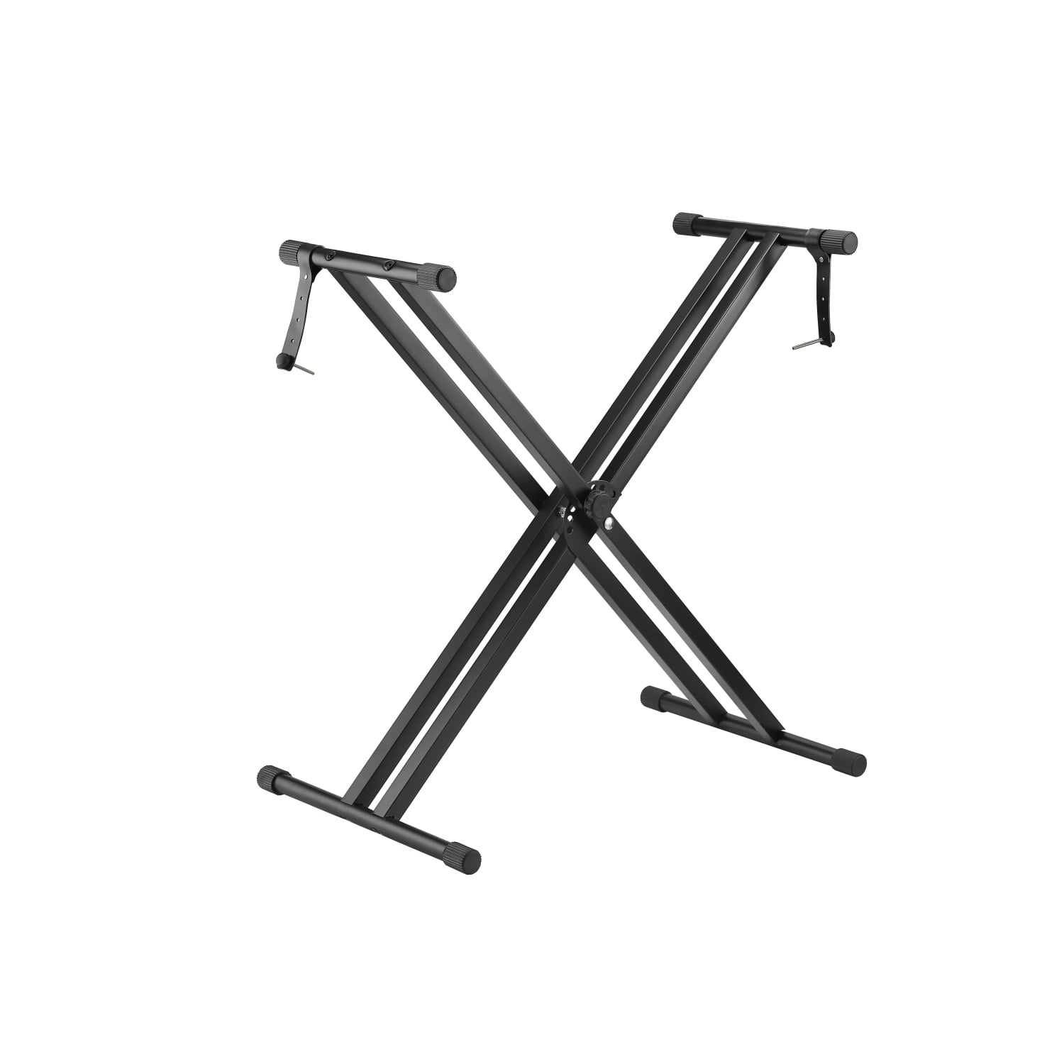 SOPORTE ATRIL PLEGABLE DOBLE BARRA PARA TECLADO MUSICAL - 1