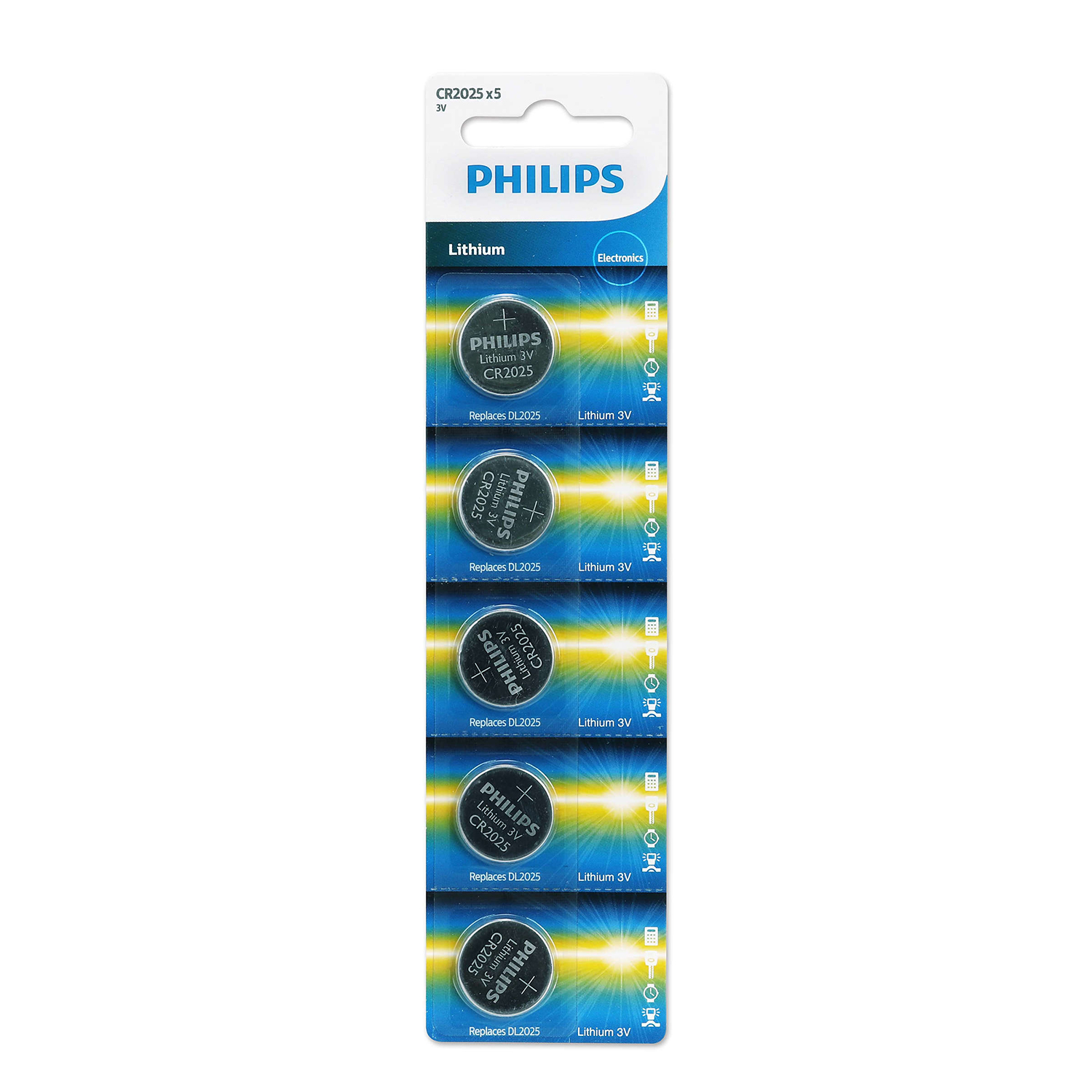 PILAS PHILIPS LITHIUM CR2025 3V - 2