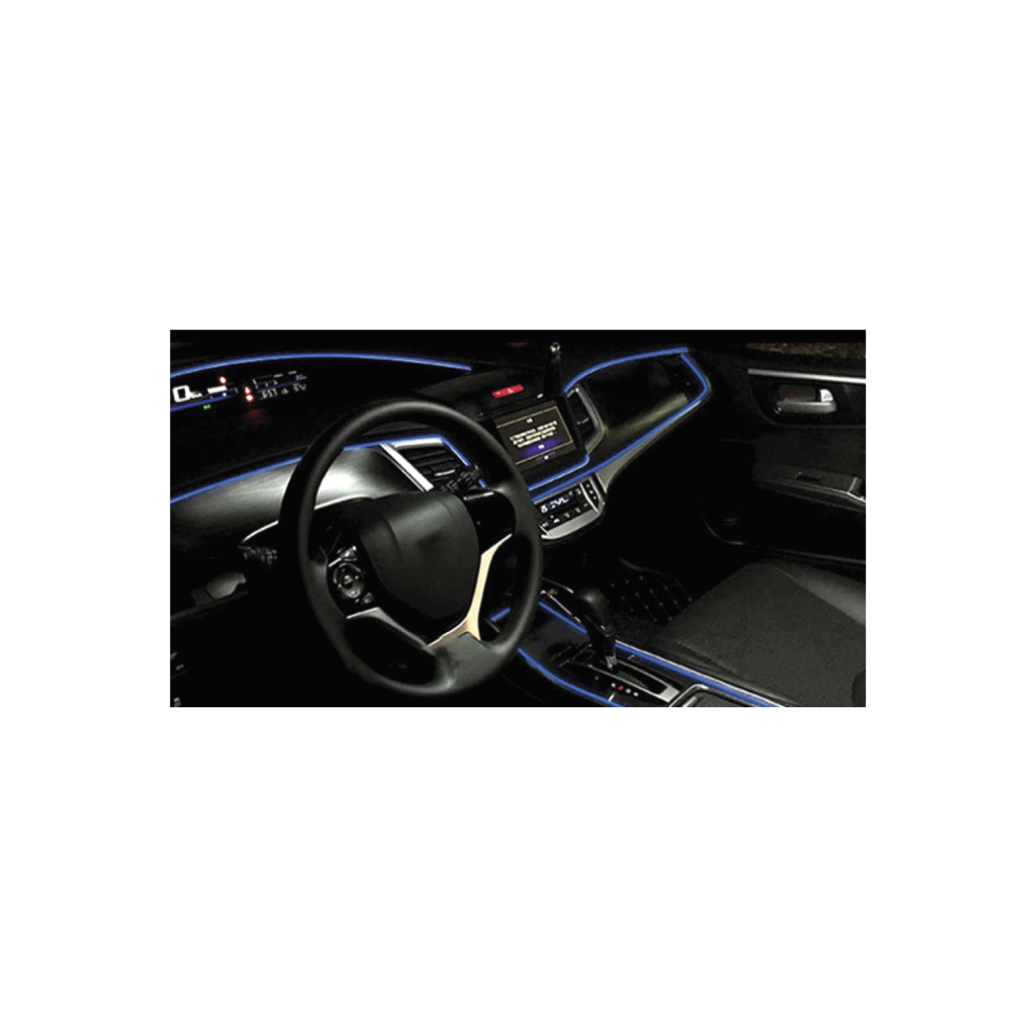 HILO TIRA LUZ DBLUE NEON LED CON CONECTOR USB 12V. 3 METROS. ROJO - 3