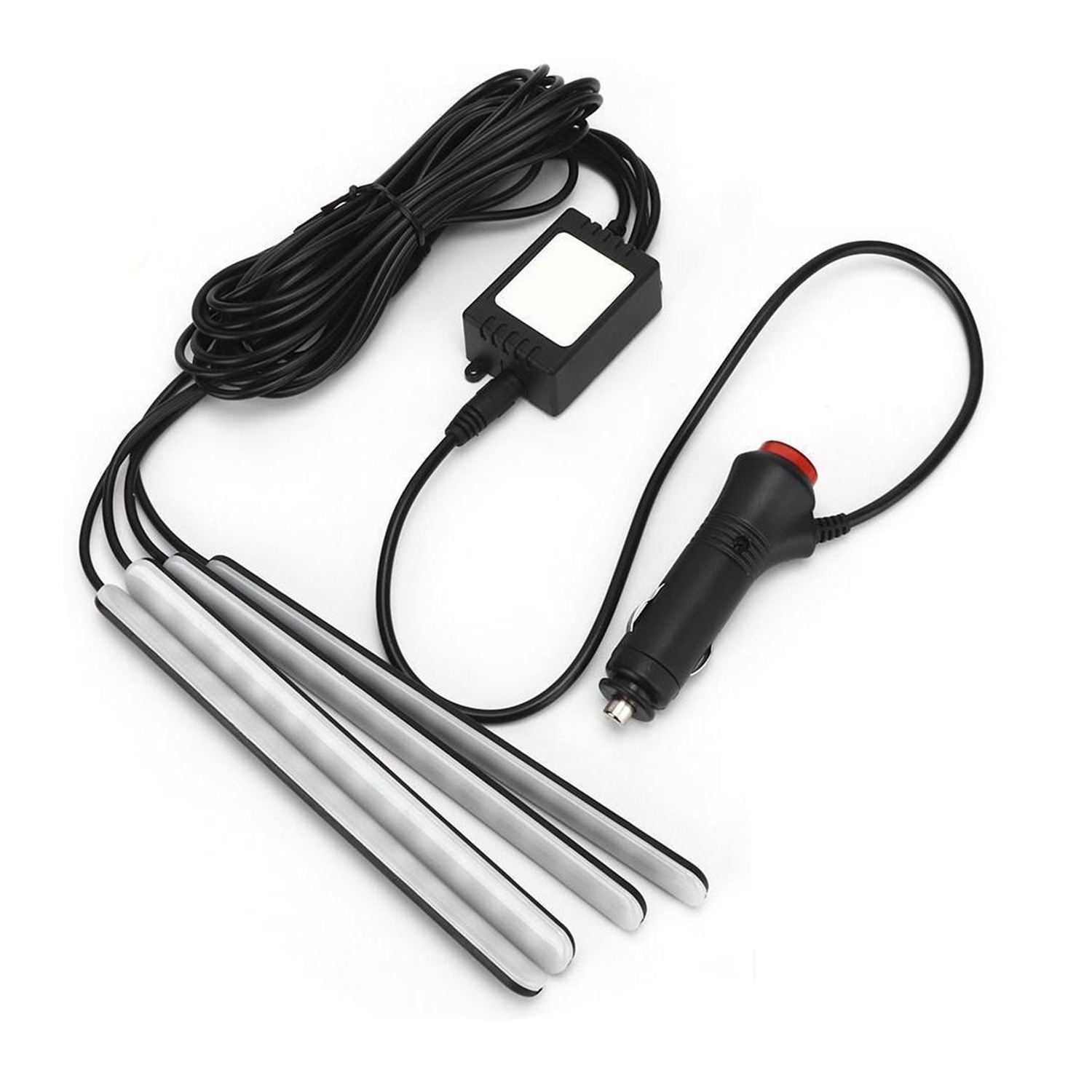 KIT DE TIRAS LED DBLUE FLEXIBLES MULTICOLOR PARA INTERIOR DE AUTO - 1