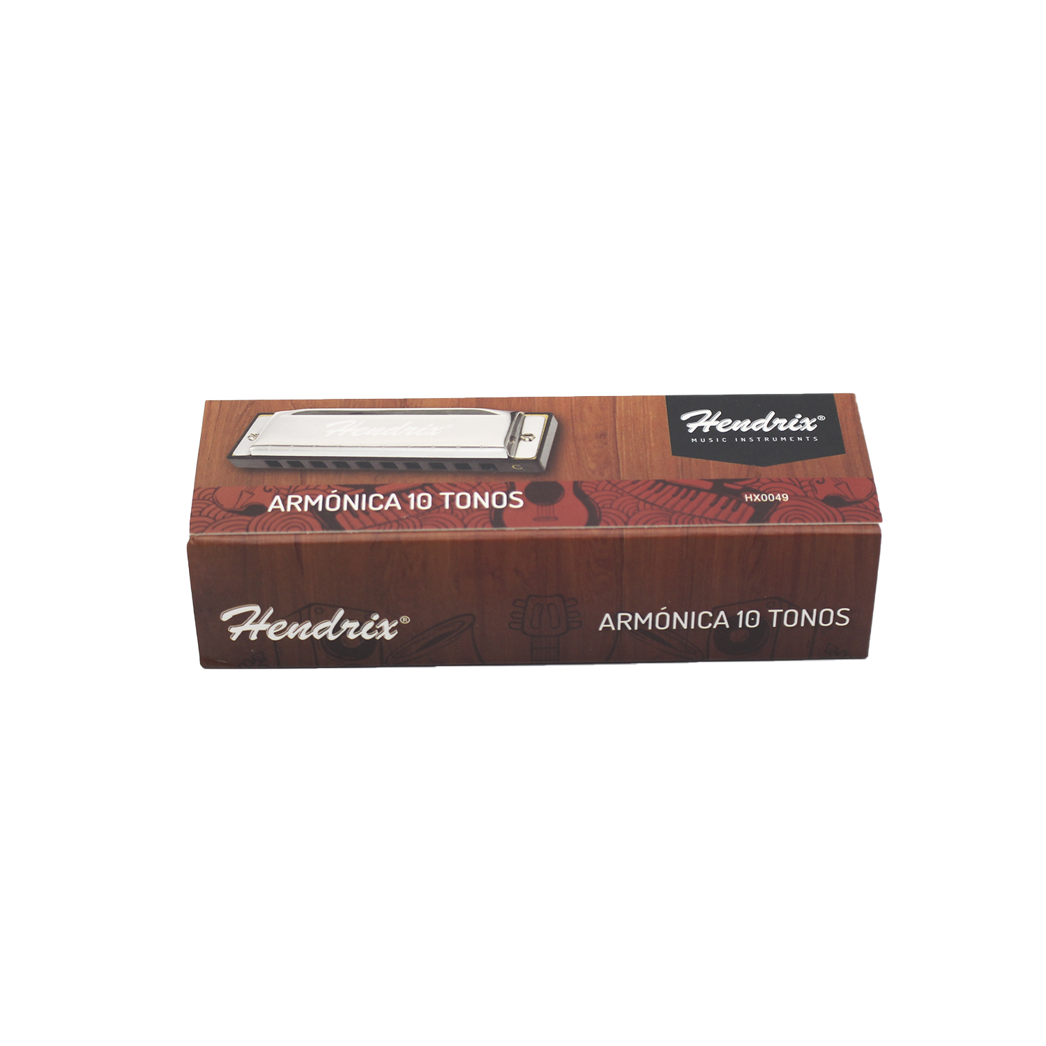 ARMÓNICA HENDRIX 10 TONOS 4 PULGADAS - 4