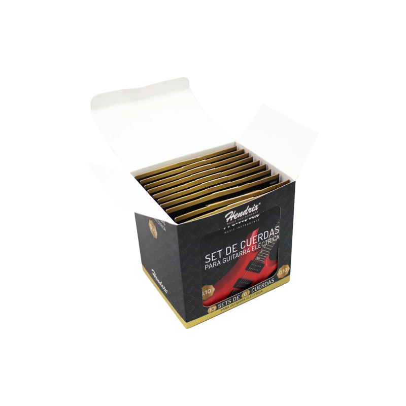 CUERDA HENDRIX GUITARRA ELECTRICA SET 10 UNIDADES - 2