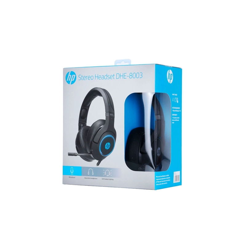 AUDÍFONOS GAMER HP HEADSET DHE-8003 MICRÓFONO - 4