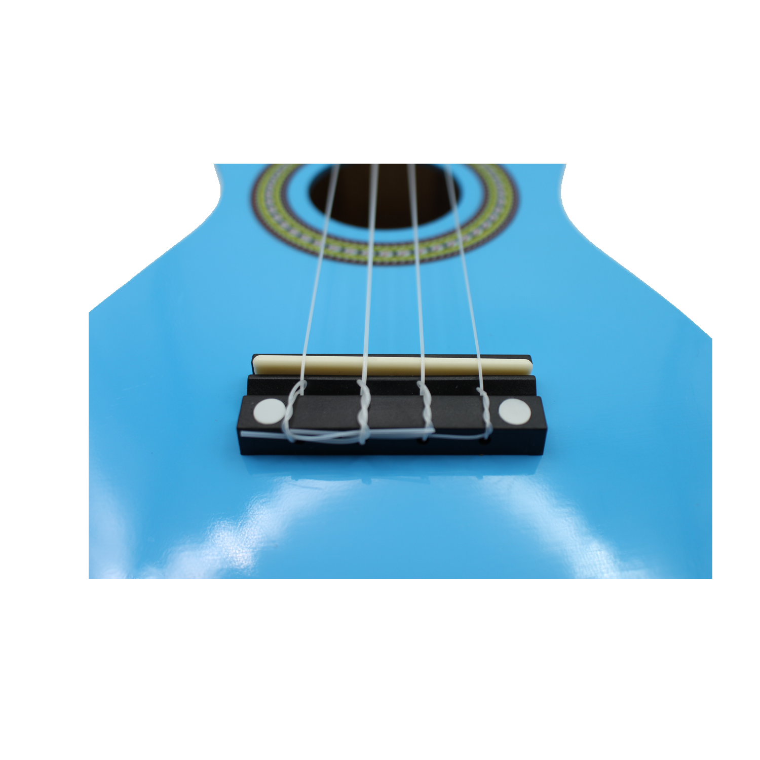 UKELELE HENDRIX 21 PULGADAS AZUL CON FUNDA - 3