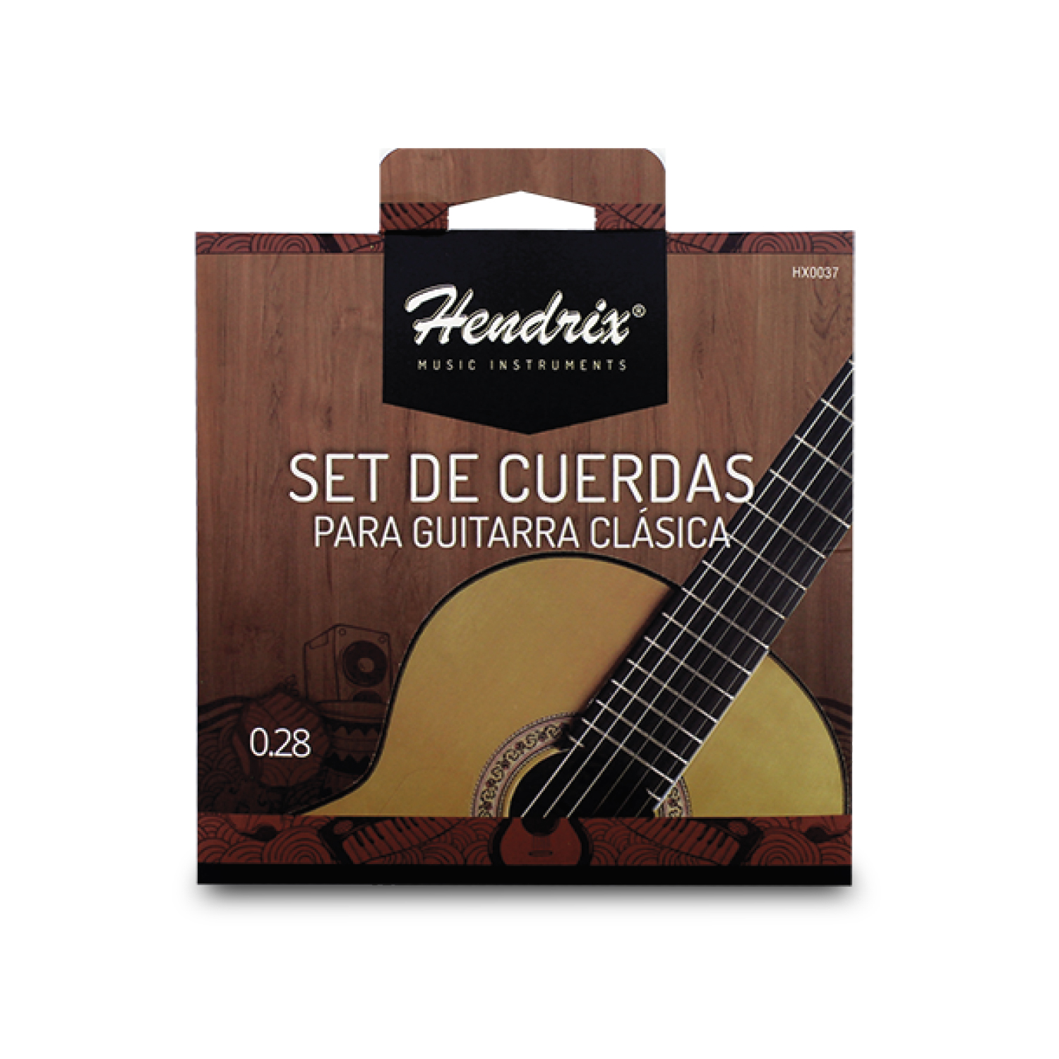 CUERDA HENDRIX GUITARRA CLASICA SET 10 UNIDADES - 2