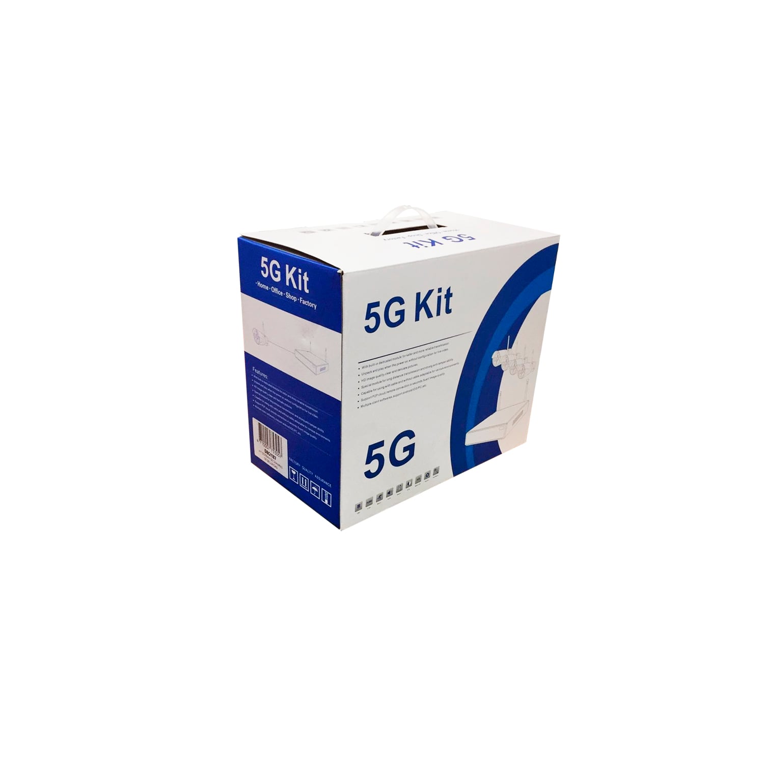 SISTEMA INALÁMBRICO DBLUE DE CÁMARA DE SEGURIDAD HD WIFI KIT. - 4