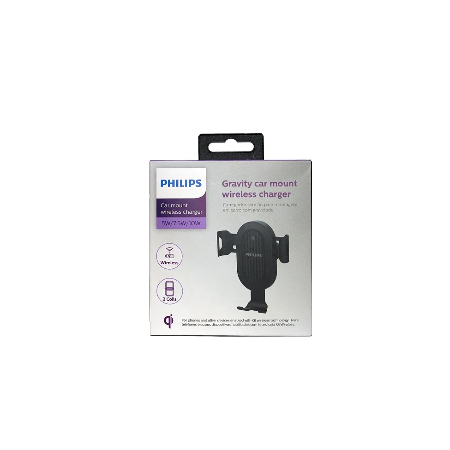SOPORTE PARA AUTO PHILIPS CON CARGADOR INALAMBRICO DLP9317U/97 - 4