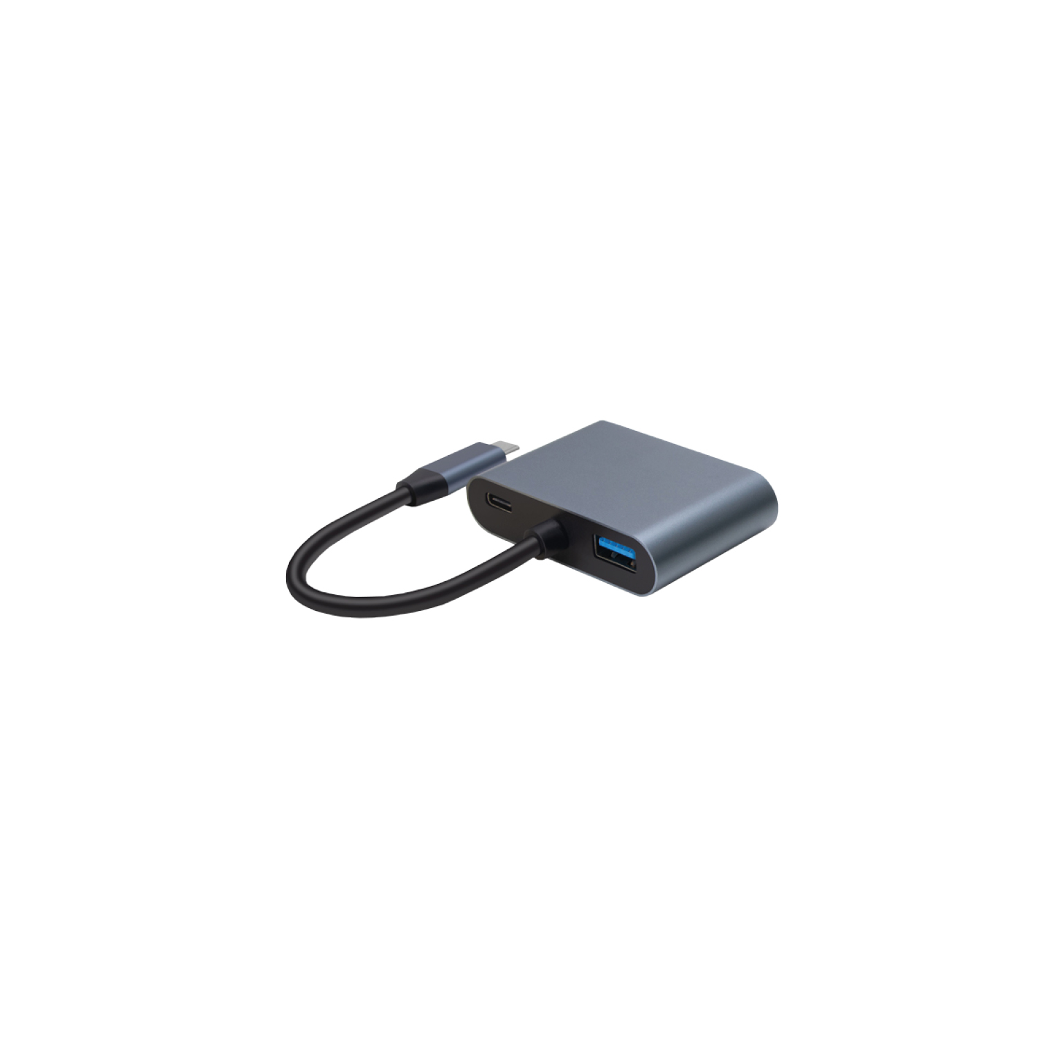 HUB TIPO C - 4 EN 1 - HDMI /VGA /PD /USB - 2