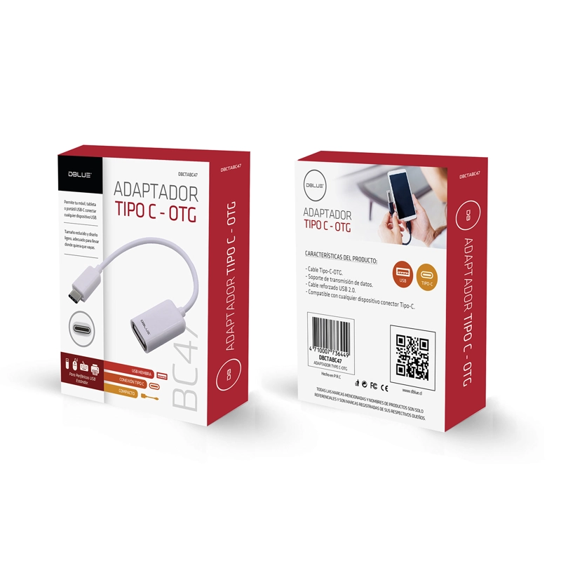 CABLE OTG TIPO C - 2