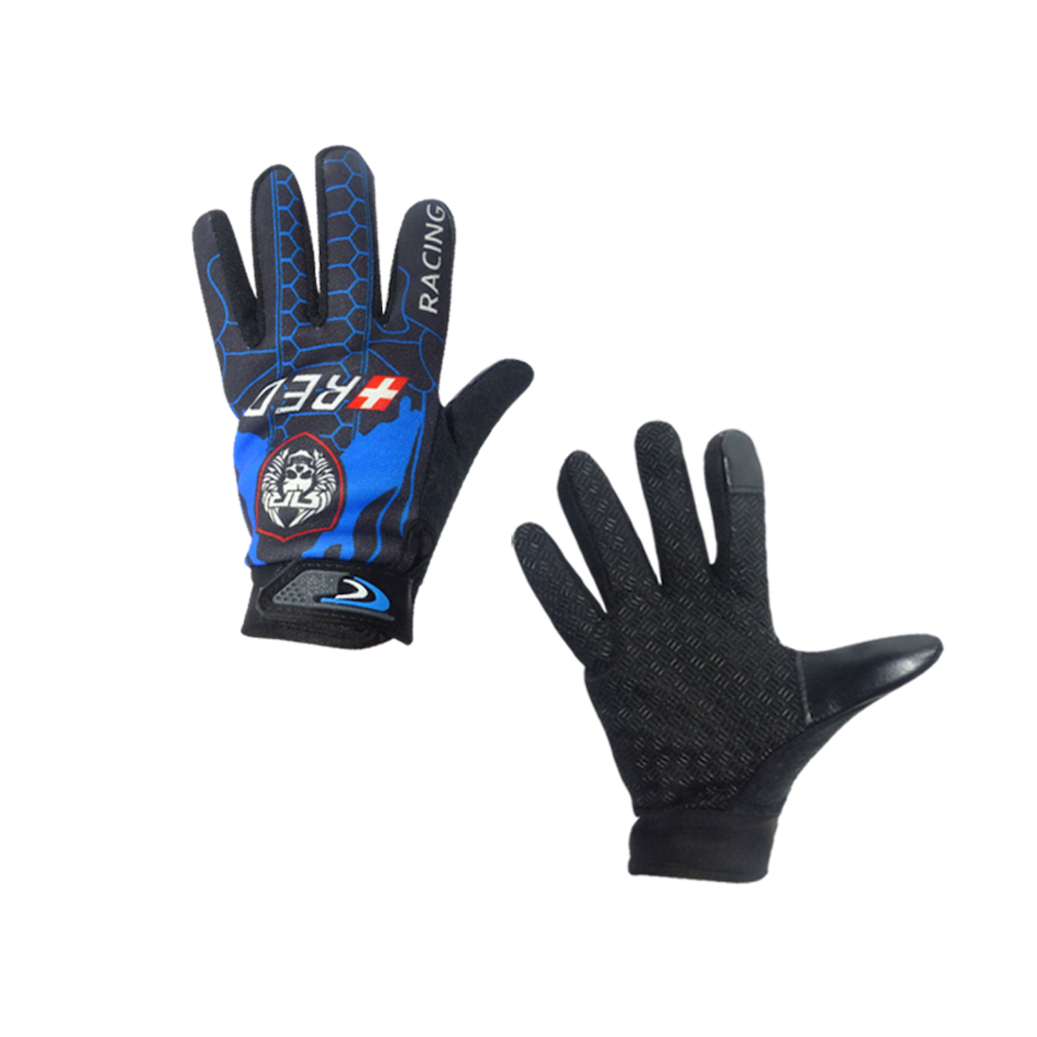 GUANTES DE MOTO CON AGARRE PARA PANTALLA TÁCTIL - 2