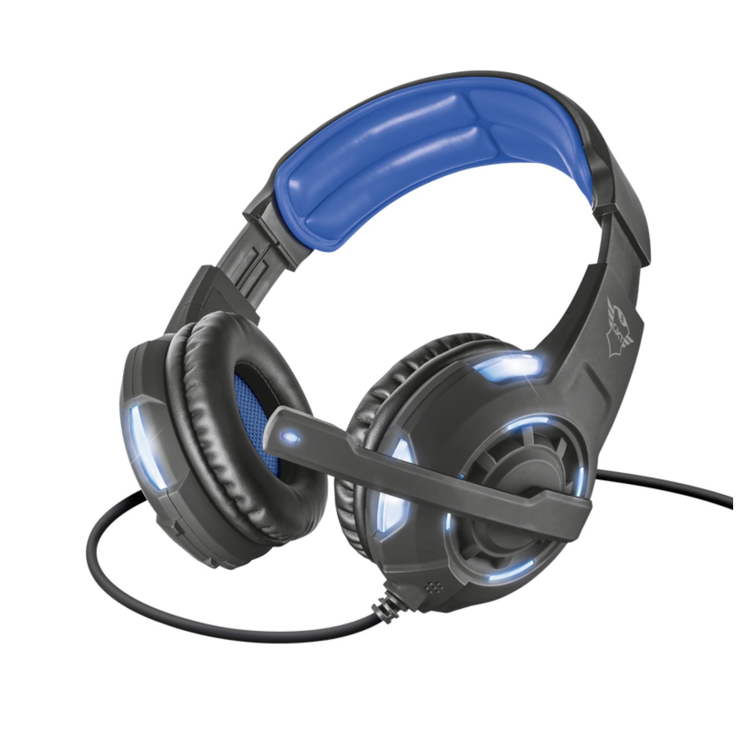 AUDÍFONOS GAMER TRUST GXT 350 RADIUS 7.1 SURROUND NEGRO - 2
