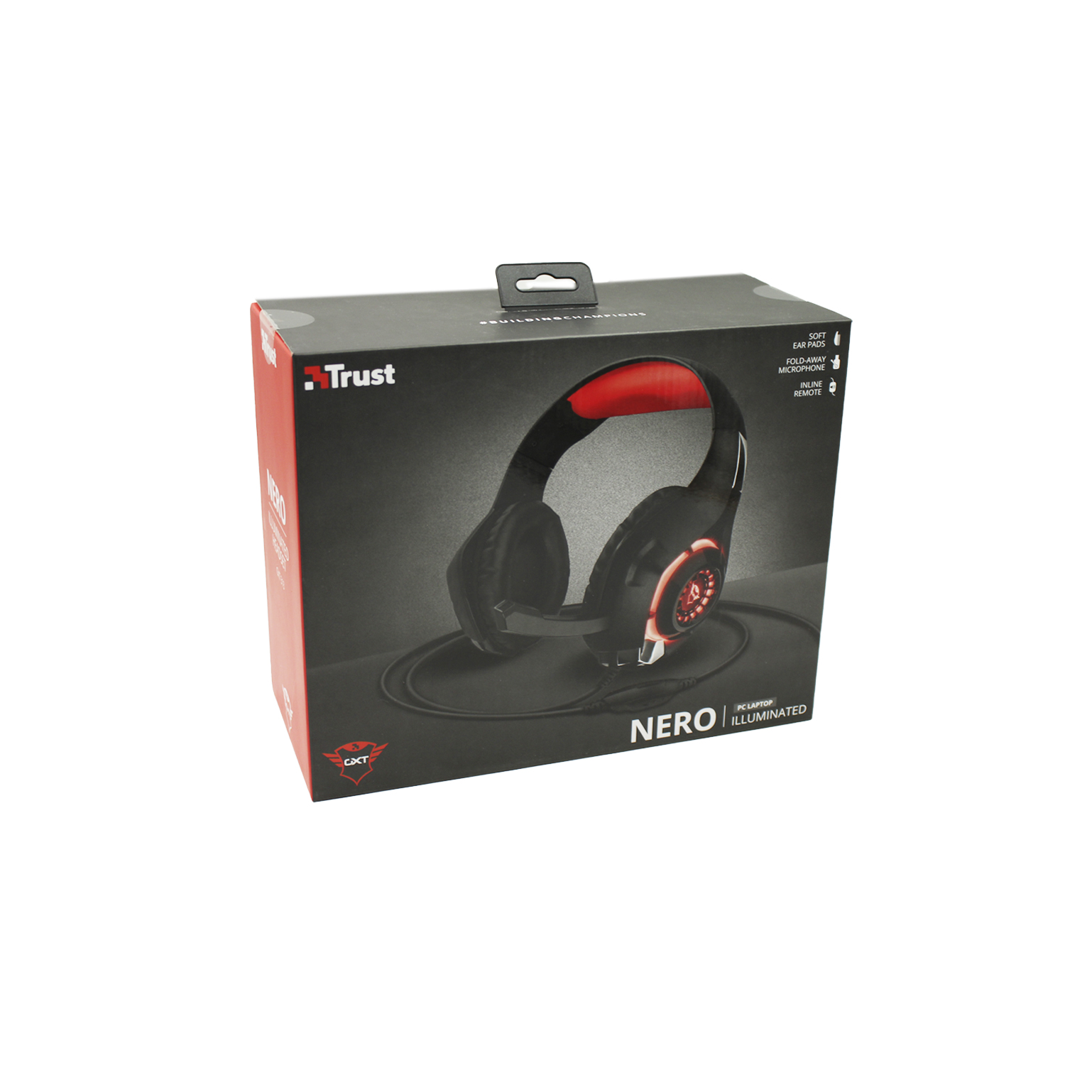 AUDÍFONOS GAMER TRUST GXT 313 NERO - 5