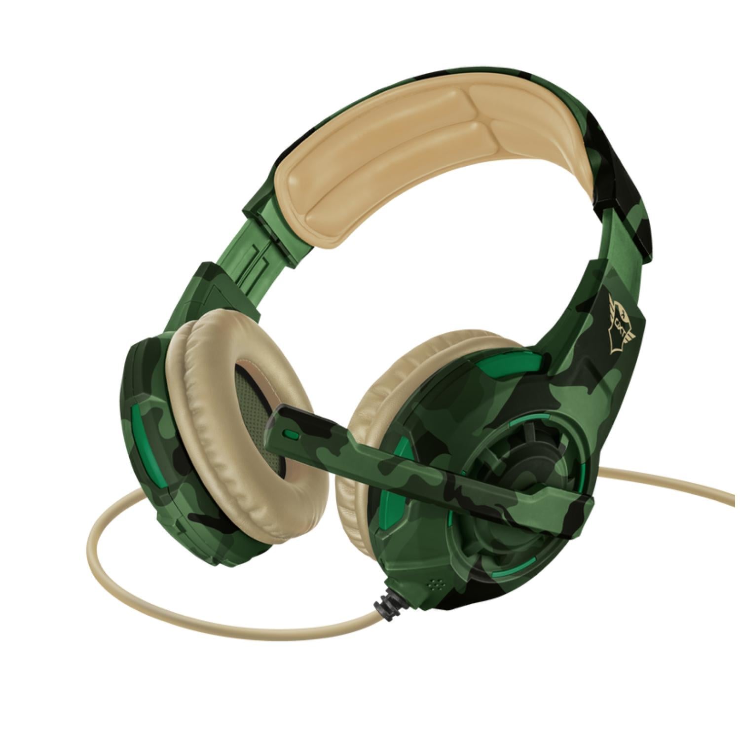 AUDÍFONOS GAMER TRUST GXT 310C RADIUS JUNGLE - 2