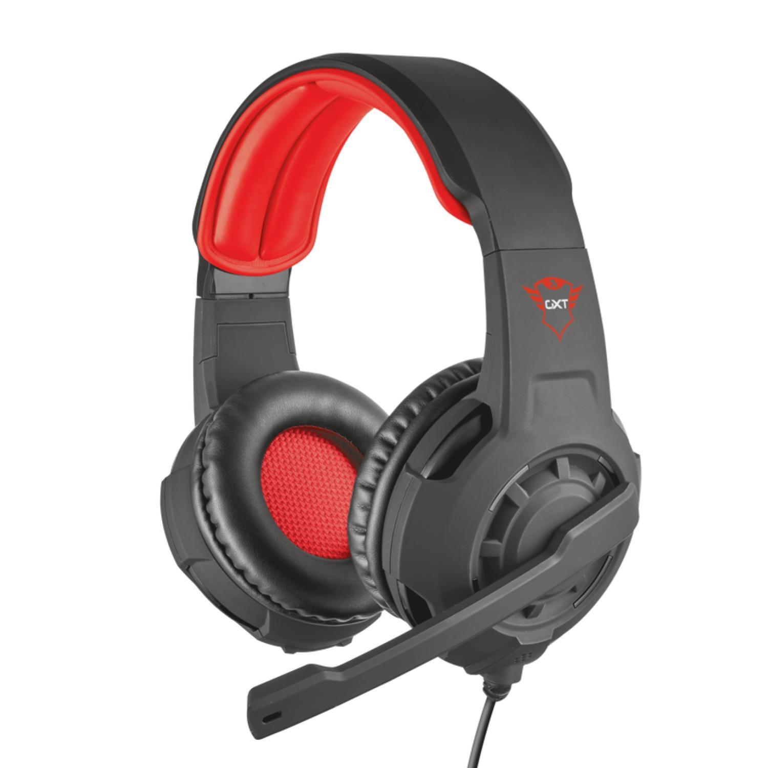 AUDÍFONOS GAMER TRUST GXT 310 CARUS NEGRO - 1