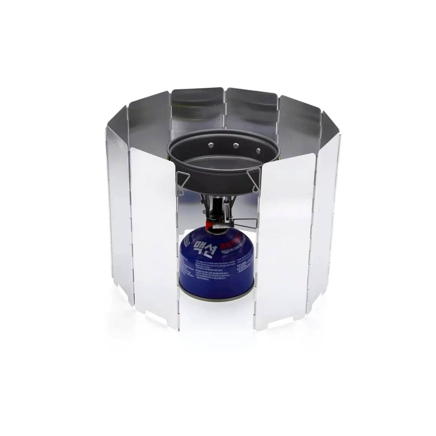 CORTAVIENTO PARA COCINILLA DBLUE METAL CAMPING - 2