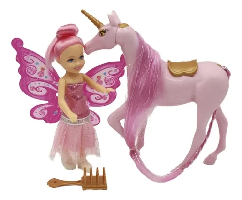 MUÑECA DBLUE BLANCO CON UNICORNIO - 1