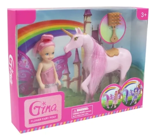MUÑECA DBLUE BLANCO CON UNICORNIO - 2