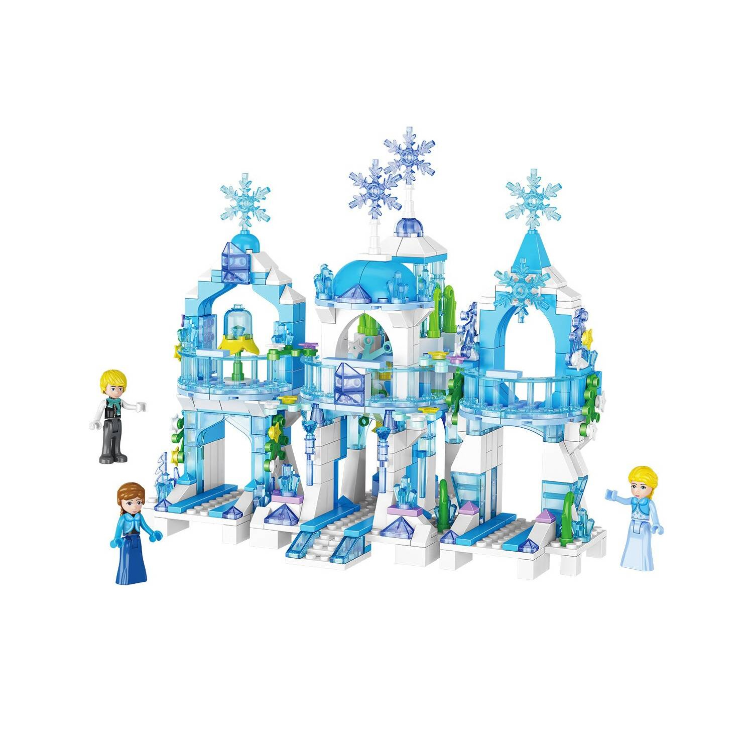 SET BLOQUES ARMABLE CASTILLO NEVADO - 463 PIEZAS - 1