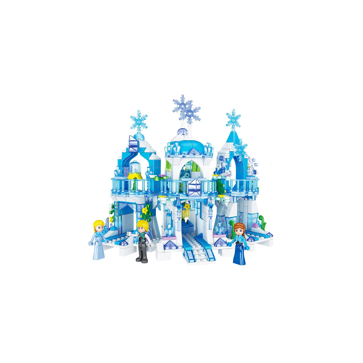 SET BLOQUES ARMABLE CASTILLO NEVADO - 463 PIEZAS - 2