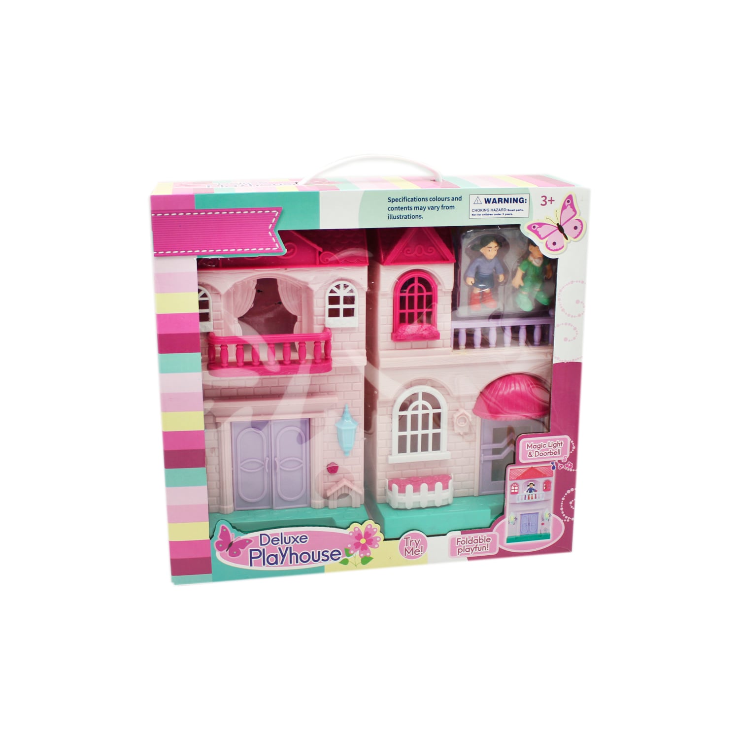 CASA DE MUÑECAS CON LUZ Y SONIDO - 1
