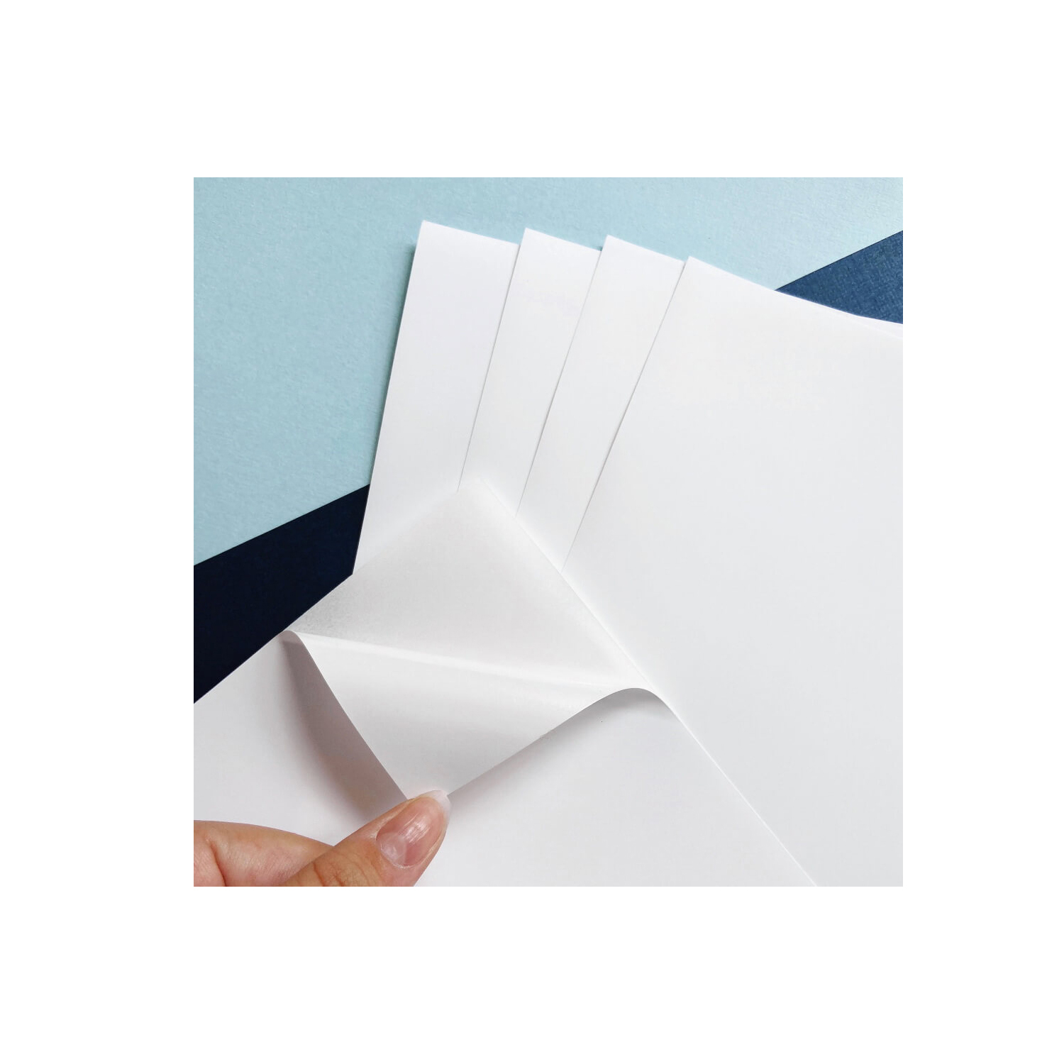 PAPEL GLOSSY PHOTO PAPER ADHESIVE DE 120GR DE 20 HOJAS - 2