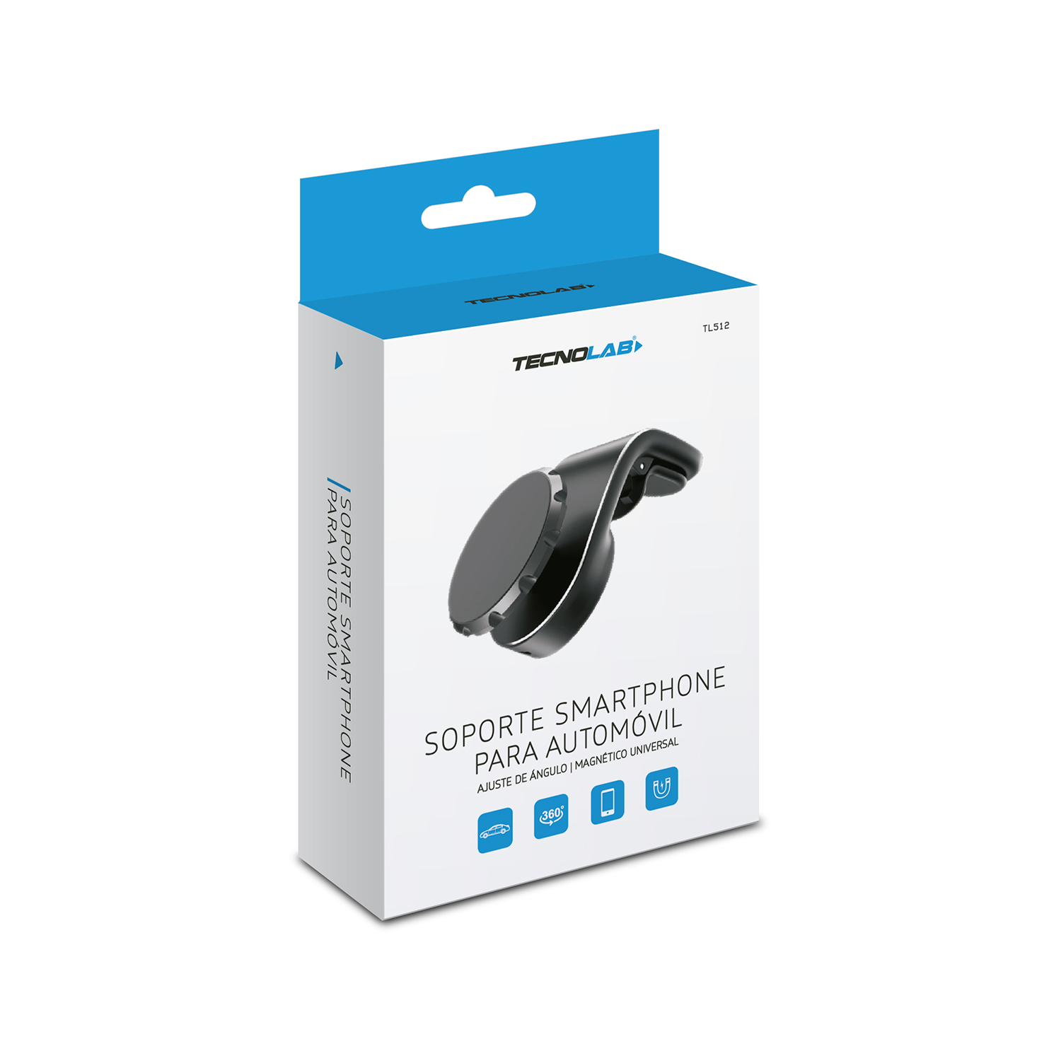 SOPORTE MAGNETICO DE TELEFONO PARA AUTO TECNOLAB - 3