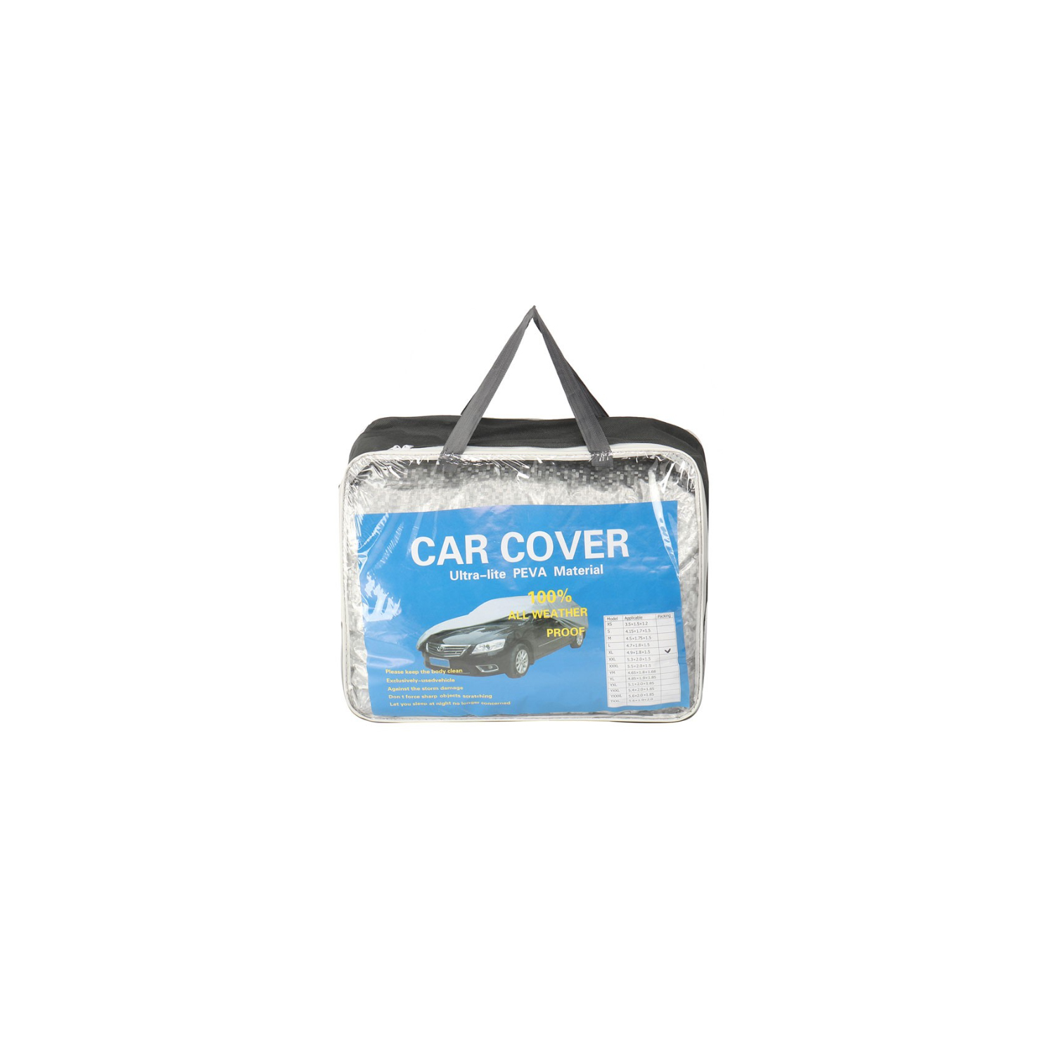 FUNDA CUBRE AUTO TALLA L - 3