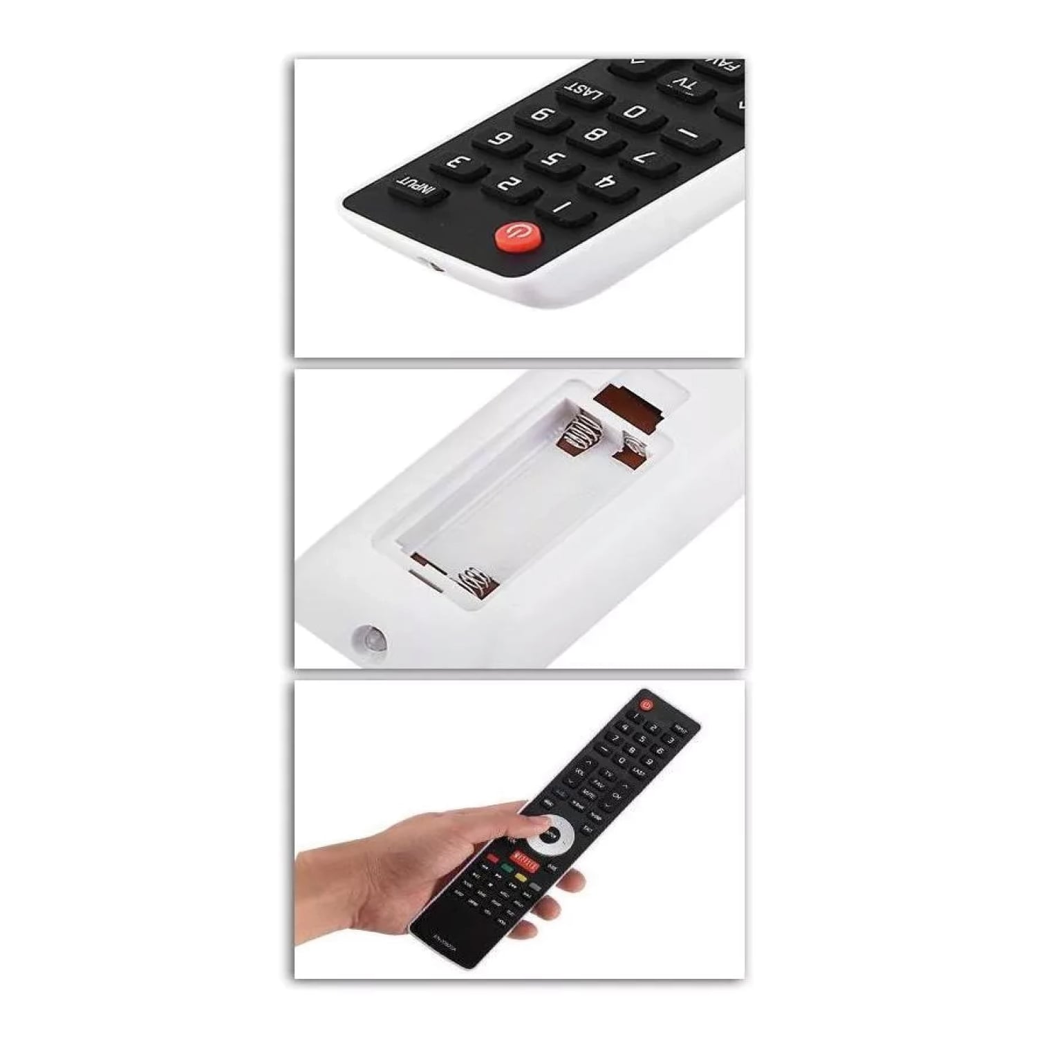 CONTROL REMOTO COMPATIBLE CON HISENSE - 2