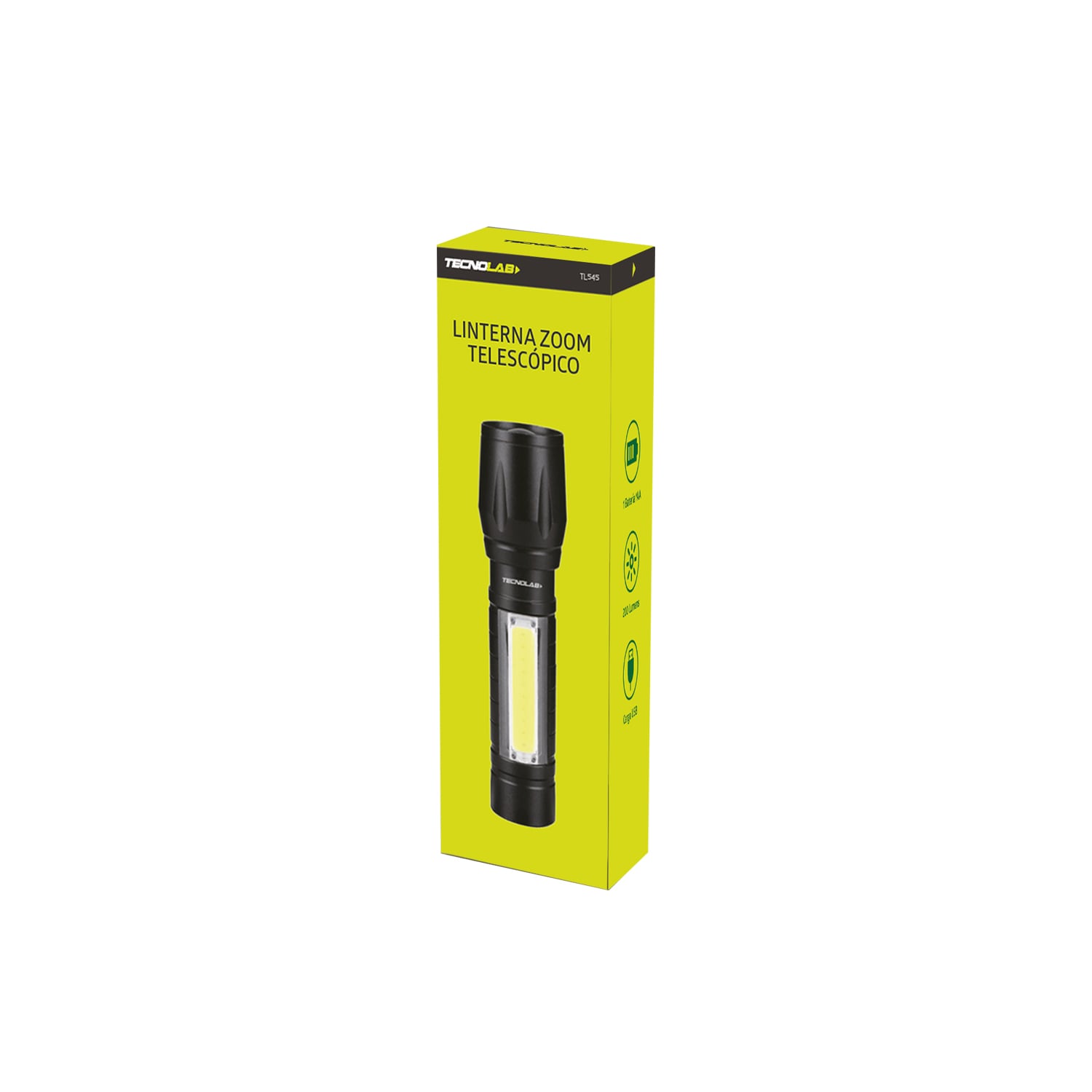 LINTERNA LED TECNOLAB DE MANO 9CM - 4