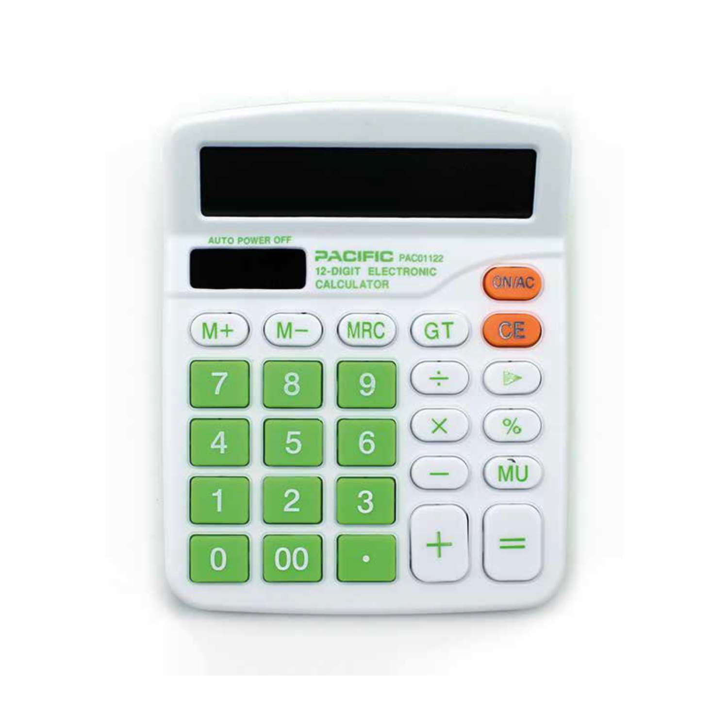 CALCULADORA ELECTRONICA PACIFIC DE 12 DIGITOS - GREEN - 1