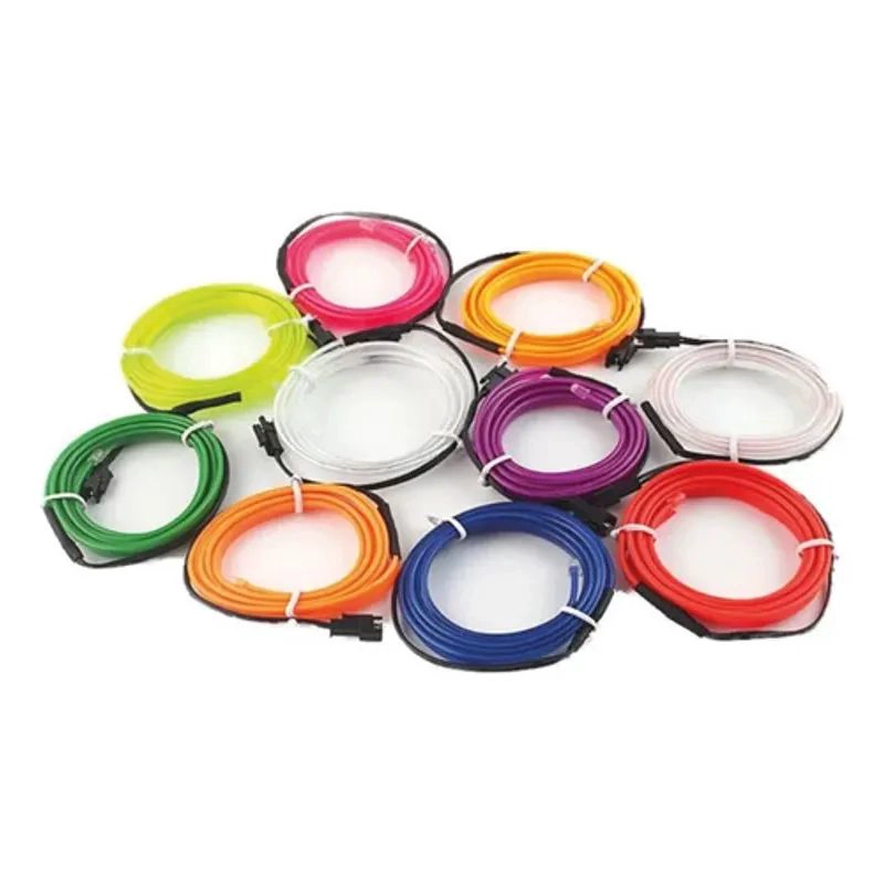 TIRA DE NEON FLEXIBLE PARA AUTOMOVIL 3M IMPERMEABLE HIELO - 1