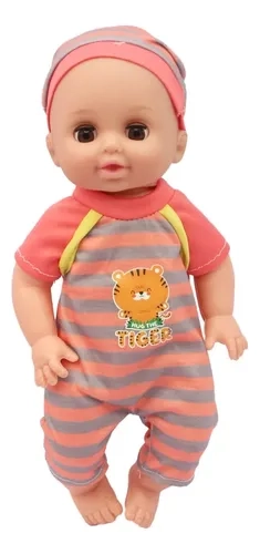 SET DE MUÑECAS BEBE  DE 14 PULGADAS CON ACCESORIOS DIVERSION - 1