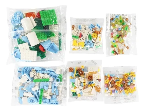 SET DE BLOQUES ARMABLES CASTILLO DE PRINCESA DE 518 PIEZAS 518 PRINCESA - 3