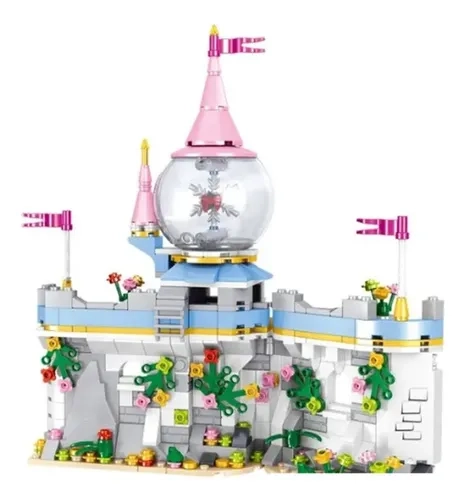 SET DE BLOQUES ARMABLES CASTILLO DE PRINCESAS DE 401 PIEZAS 401 - 2