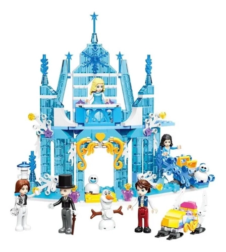 SET DE BLOQUES ARMABLES CASTILLO DE HIELO 4 EN 1 358 - 1