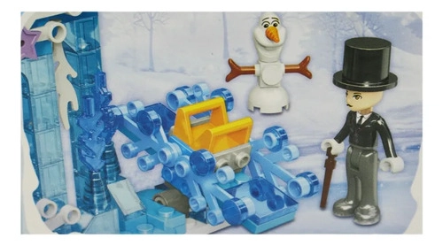 SET DE BLOQUES ARMABLES CASTILLO DE HIELO 4 EN 1 358 - 3