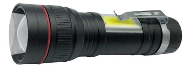 LINTERNA TACTICA TECNOLAB ZOOM LED CREE RECARGABLE USB - 1