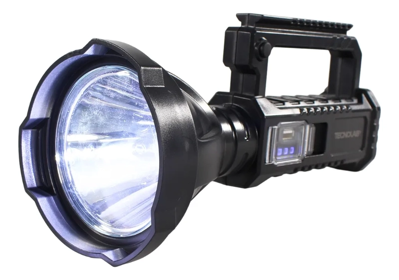 LINTERNA LED RECARGABLE USB CON TRIPODE - 1